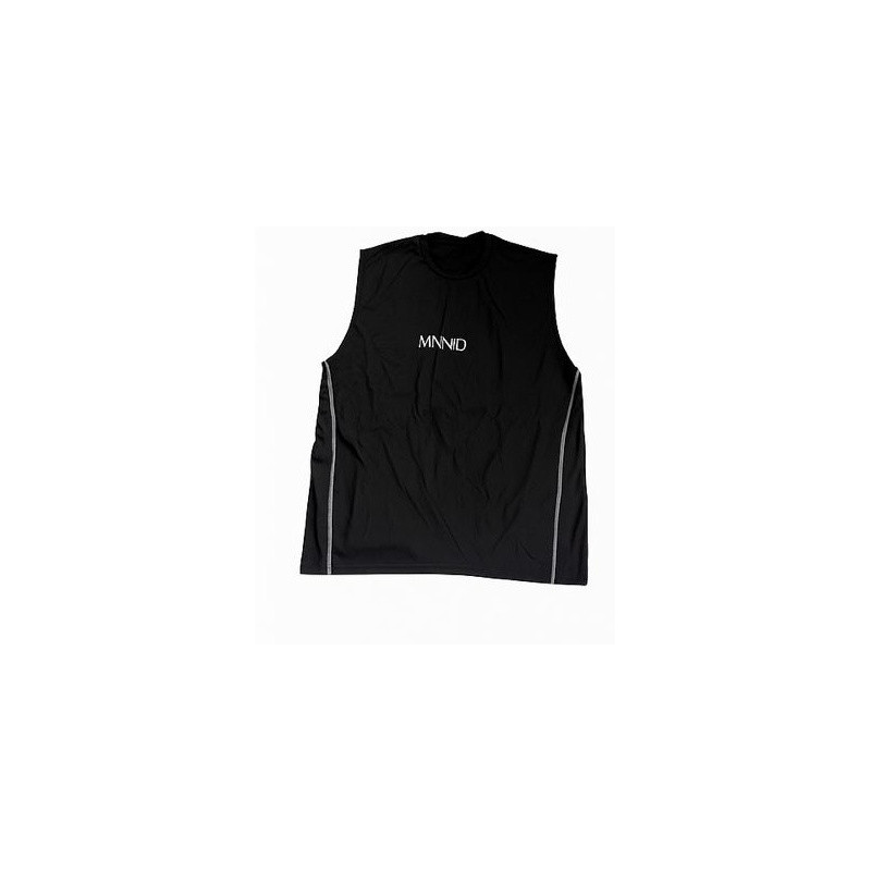 Black Sleeveless Shirt