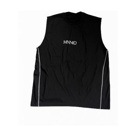 Black Sleeveless Shirt