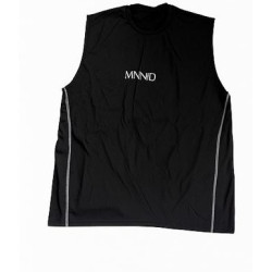 Black Sleeveless Shirt