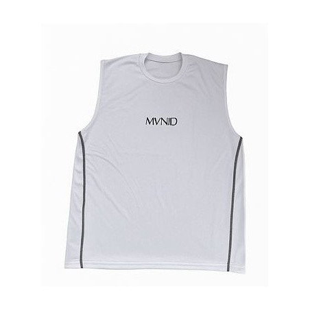 White Sleeveless Shirt